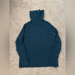 Babaton (Aritzia) Dark Teal Turtleneck Sweater